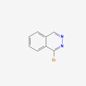 1-Bromophthalazine chemical structure (CAS 3660-91-1)