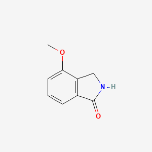 4-Methoxyisoindolin-1-one chemical structure (CAS 366453-22-7)