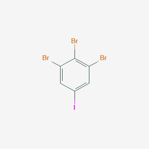 1,2,3-Tribromo-5-iodobenzene chemical structure (CAS 366496-35-7)