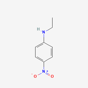 N-Ethyl-4-nitroaniline chemical structure (CAS 3665-80-3)