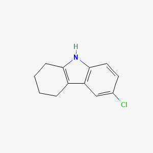 6-Chloro-2,3,4,9-tetrahydro-1H-carbazole chemical structure (CAS 36684-65-8)