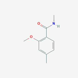 2-Methoxy-N,4-dimethylbenzamide chemical structure (CAS 36695-94-0)
