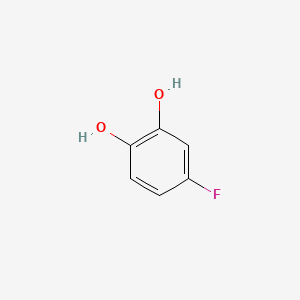 4-Fluorobenzene-1,2-diol chemical structure (CAS 367-32-8)