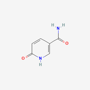 6-Hydroxynicotinamide chemical structure (CAS 3670-59-5)