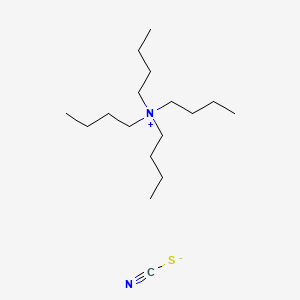 Tetrabutylammonium thiocyanate chemical structure (CAS 3674-54-2)