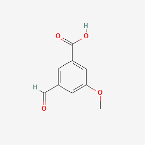 3-Formyl-5-methoxybenzoic acid chemical structure (CAS 367519-88-8)