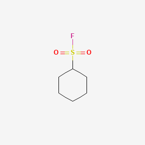 Cyclohexanesulfonyl fluoride chemical structure (CAS 368-42-3)