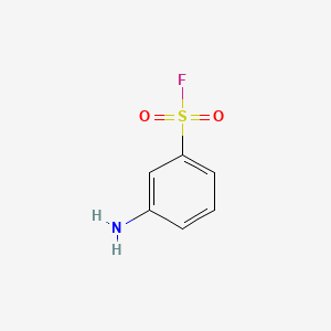 3-Aminobenzene-1-sulfonyl fluoride chemical structure (CAS 368-50-3)