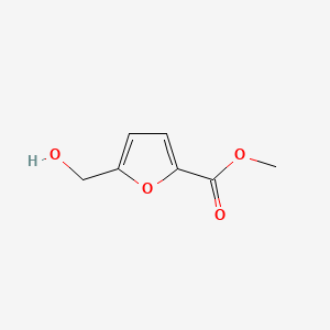 Methyl 5-(hydroxymethyl)furan-2-carboxylate chemical structure (CAS 36802-01-4)