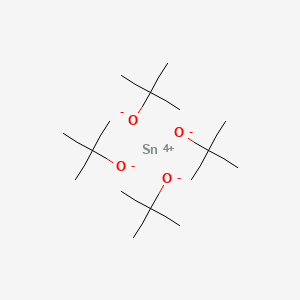 Tin(IV) t-butoxide chemical structure (CAS 36809-75-3)