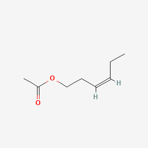 cis-3-Hexenyl acetate chemical structure (CAS 3681-71-8)