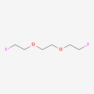 1,2-Bis(2-iodoethoxy)ethane chemical structure (CAS 36839-55-1)