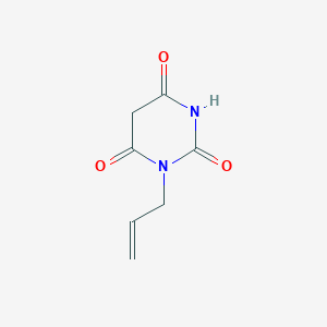1-Allylpyrimidine-2,4,6(1H,3H,5H)-trione chemical structure (CAS 3685-62-9)
