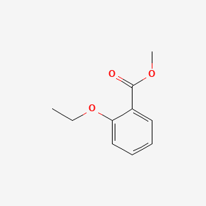 Methyl 2-ethoxybenzoate chemical structure (CAS 3686-55-3)