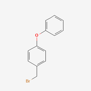1-(Bromomethyl)-4-phenoxybenzene chemical structure (CAS 36881-42-2)