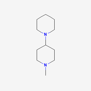 1'-Methyl-1,4'-bipiperidine chemical structure (CAS 36882-01-6)