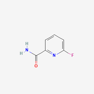 6-Fluoropicolinamide chemical structure (CAS 369-03-9)