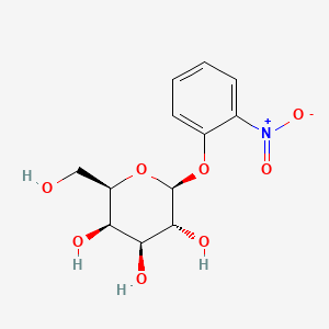 (2R,3R,4S,5R,6S)-2-(Hydroxymethyl)-6-(2-nitrophenoxy)tetrahydro-2H-pyran-3,4,5-triol chemical structure (CAS 369-07-3)