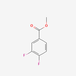 Methyl 3,4-difluorobenzoate chemical structure (CAS 369-25-5)