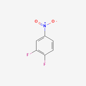 3,4-Difluoronitrobenzene chemical structure (CAS 369-34-6)