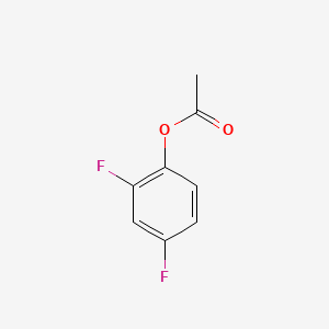 2,4-Difluorophenyl acetate chemical structure (CAS 36914-77-9)