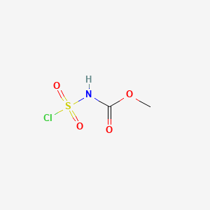 Methyl (chlorosulfonyl)carbamate chemical structure (CAS 36914-92-8)