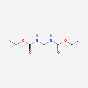 Diethyl methylenedicarbamate chemical structure (CAS 3693-53-6)