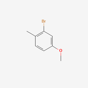 2-Bromo-4-methoxy-1-methylbenzene chemical structure (CAS 36942-56-0)