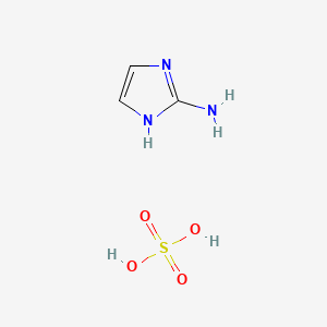 2-Aminoimidazole sulfate chemical structure (CAS 36946-29-9)
