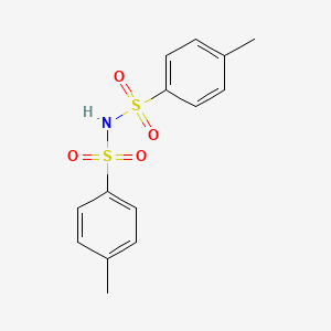 4-Methyl-N-tosylbenzenesulfonamide chemical structure (CAS 3695-00-9)