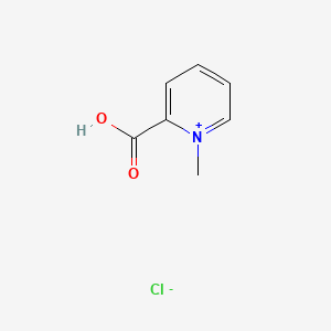 2-Carboxy-1-methylpyridin-1-ium chloride chemical structure (CAS 3697-38-9)