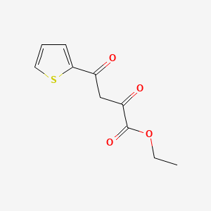 Ethyl 2,4-dioxo-4-(thiophen-2-yl)butanoate chemical structure (CAS 36983-36-5)