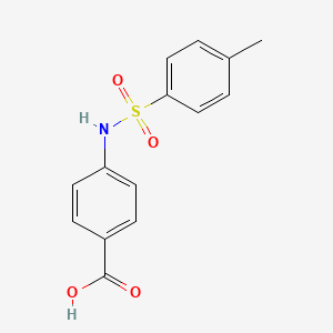 4-(4-Methylphenylsulfonamido)benzoic acid chemical structure (CAS 37028-85-6)