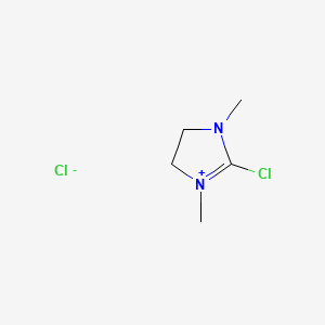 2-Chloro-1,3-dimethylimidazolinium chloride chemical structure (CAS 37091-73-9)