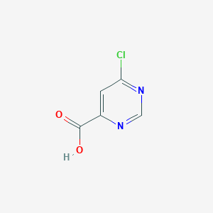 6-Chloropyrimidine-4-carboxylic acid chemical structure (CAS 37131-91-2)
