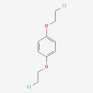 1,4-Bis(2-chloroethoxy)benzene chemical structure (CAS 37142-37-3)