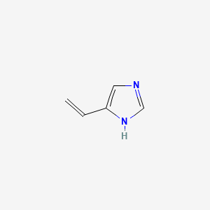 5-Vinyl-1H-imidazole chemical structure (CAS 3718-04-5)