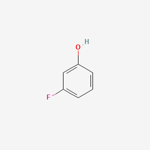 3-Fluorophenol chemical structure (CAS 372-20-3)