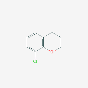 8-Chlorochroman chemical structure (CAS 3722-69-8)
