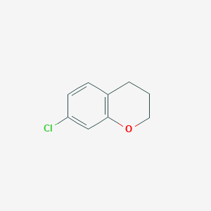 7-Chlorochromane chemical structure (CAS 3722-70-1)