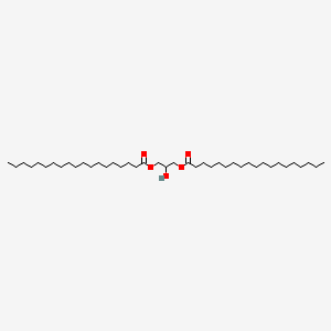 2-Hydroxypropane-1,3-diyl dinonadecanoate chemical structure (CAS 372490-74-9)