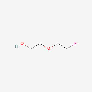 2-(2-Fluoroethoxy)ethanol chemical structure (CAS 373-22-8)