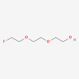 2-(2-(2-Fluoroethoxy)ethoxy)ethanol chemical structure (CAS 373-45-5)