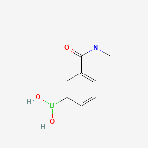 (3-(Dimethylcarbamoyl)phenyl)boronic acid chemical structure (CAS 373384-14-6)