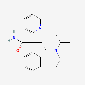Disopyramide chemical structure (CAS 3737-09-5)