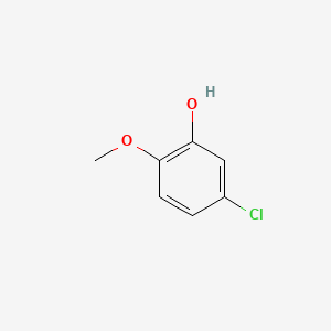 5-Chloro-2-methoxyphenol chemical structure (CAS 3743-23-5)