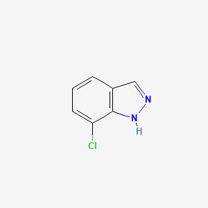 7-Chloro-1H-indazole chemical structure (CAS 37435-12-4)