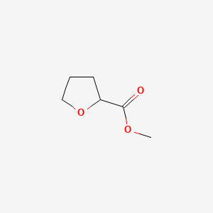 Methyl tetrahydrofuran-2-carboxylate chemical structure (CAS 37443-42-8)