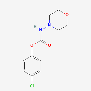 4-Chlorophenyl morpholinocarbamate chemical structure (CAS 374567-94-9)