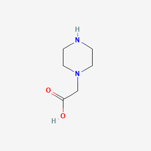 2-(Piperazin-1-yl)acetic acid chemical structure (CAS 37478-58-3)